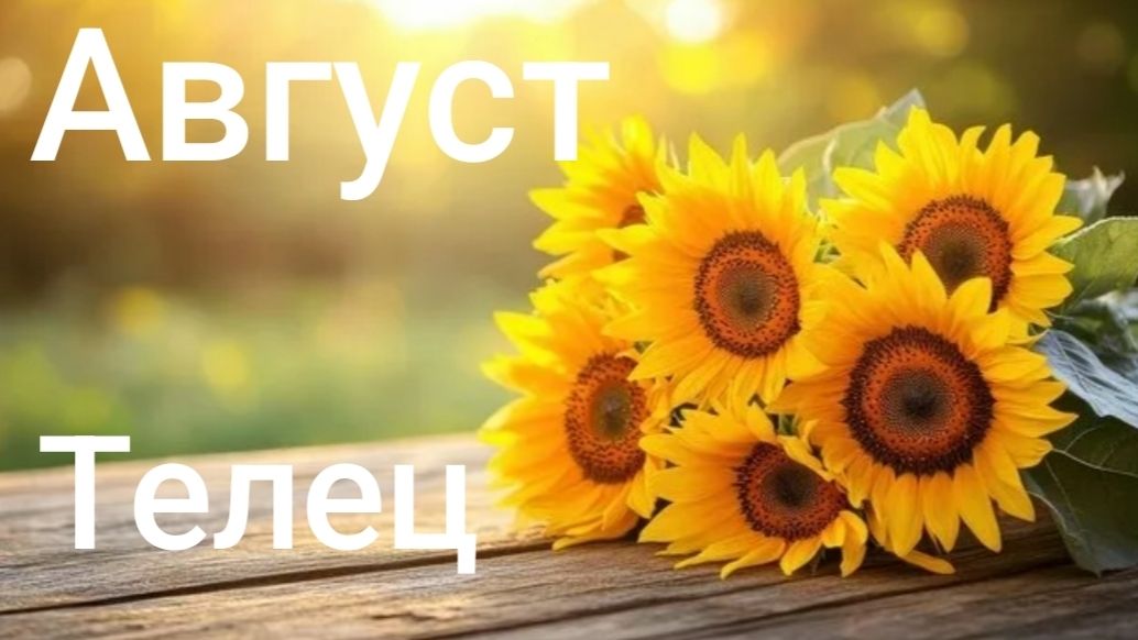 Таро расклад для Тельцов на август 2026 года