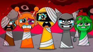 Incredibox Sprunki: СИМФОНИЯ РАЗРУШЕНИЯ! Хорнстромп анимации на русском
