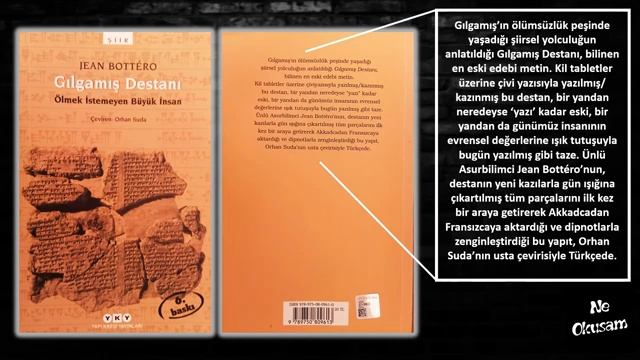 Jean Bottero - Gılgamış Destanı - Ölmek İstemeyen Büyük İnsan (с канала "Ne Okusam") смотреть онлайн