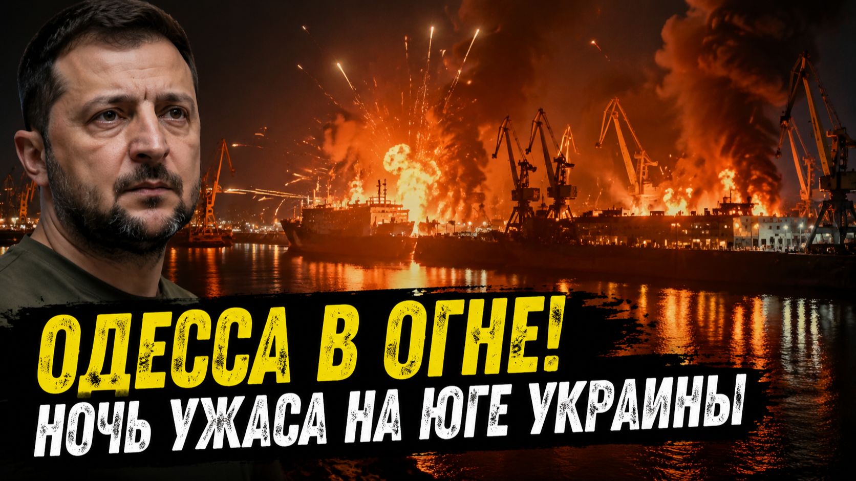 МО РФ уже не остановить. ПОРТ ОДЕССЫ - ОПЯТЬ УДАРЫ смотреть онлайн