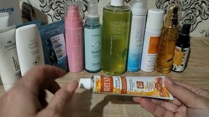 запасы уходовой косметики для лица
