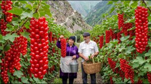 Пожилая пара была шокирована, взобравшись на опасную гору к смородиновому саду.