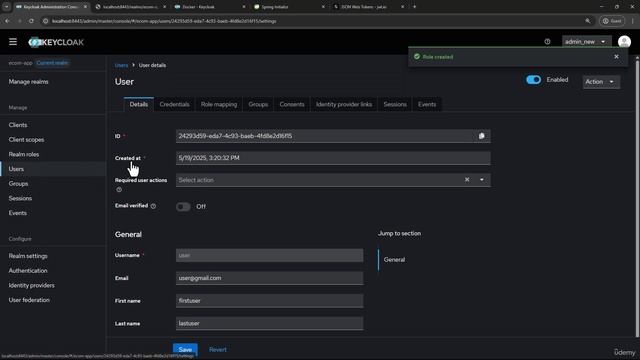 5. Role Based Authorization in Microservices смотреть онлайн
