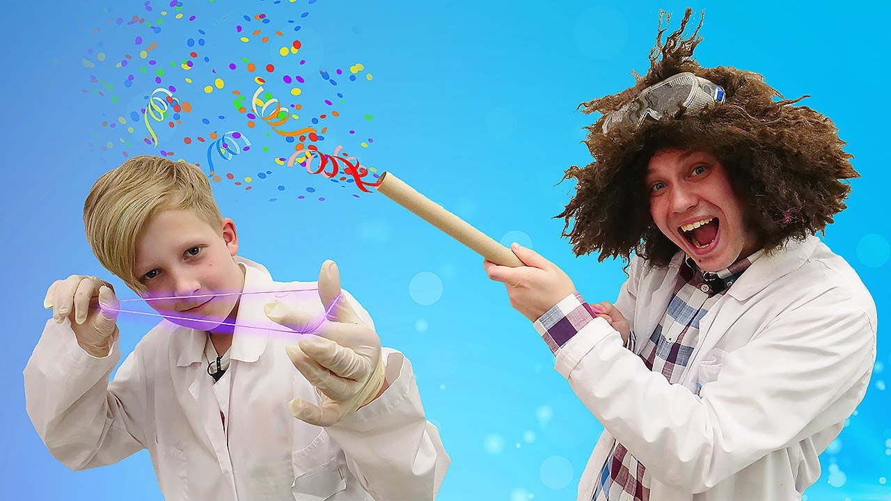 ⚡ Нуб и Профессор в Лаборатории! Научное шоу для всех!