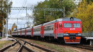 Поездка на ЭТ2М 095 Санкт-Петербург - Сестрорецк [АРХИВ Осень 2025]