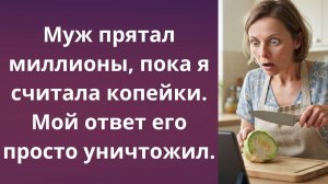 Как я наказала жадного мужа | Истории из жизни
