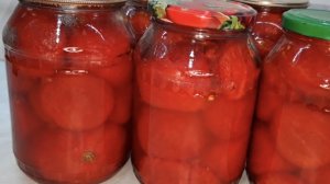 ПОМИДОРЫ 🍅 В собственном соку ГОЛЫЕ Помидоры