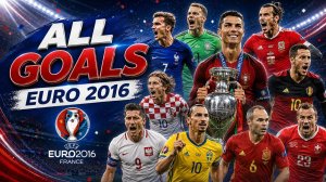 ⚽ ВСЕ ГОЛЫ ЕВРО-2016 | ЧЕМПИОНАТ ЕВРОПЫ ПО ФУТБОЛУ