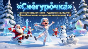 ❄️👧✨ «Снегурочка» — русская народная сказка | Аудиосказка для детей