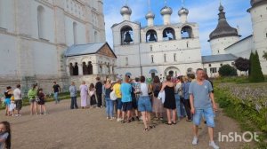 Повезло услышать/ колокольный звон/ звонница Успенского собора/ Ростов Великий