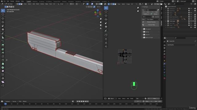 BLENDER Creating the Dune Ornithopter 109_Unwrapping section_Unwrapping the Front leg part 2 смотреть онлайн