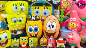 Играем в игрушки из мультика Спанч Боб и другие. Мультфильм для детей. ASMR АСМР