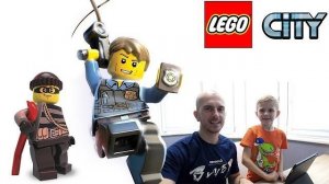 ПОЛИЦИЯ ЛЕГО СИТИ - Ловим с Даником бандитов на море и в городе Lego City GAME
