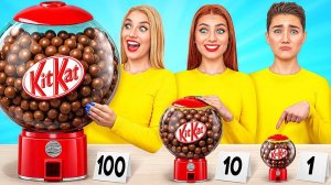 100 Слоев Еды Челлендж # Смешные Кухонные Войны от Multi DO Challenge