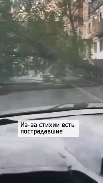 Павлодар накрыл мощный град Павлодар накрыл мощный град