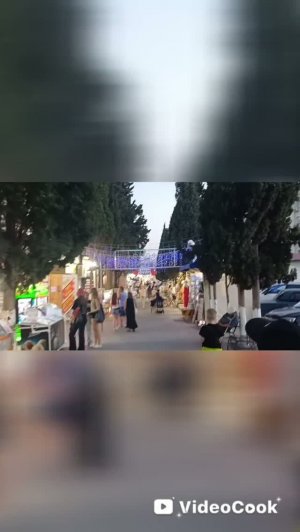 Крым. Судак. 20 июля 2026 г. Кипарисовая аллея. Обстановка в городе.