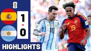 Испания🇪🇸 🆚 🇦🇷Аргентина | Обзор матча и гол | Испания побеждает в финале Чемпионата мира 2026🏆
