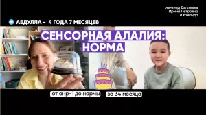 Сенсорная алалия: до и после | Ребенок с сенсорной алалией вышел в норму. Показываем весь путь
