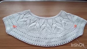 Кофточка крючком. ч. 4. Вяжем сверху.