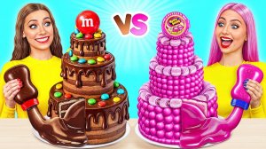 Укрась Торт Челлендж # Смешные Челленджи с Едой от Multi DO Challenge