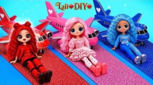 Ред, Хлоя и Бриджит Летят на Самолёте с Лали! DIY Поделки в стиле Descendants