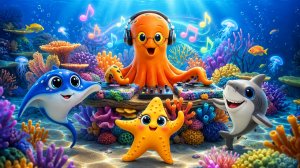 Поём вместе с Шарки и его друзьями! Сборник весёлых песенок 🎵🦈 | Песенки для детей