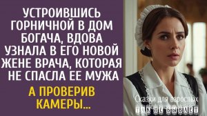 Истории из жизни Устроившись горничной в дом богача, вдова узнала в его новой жене врача…