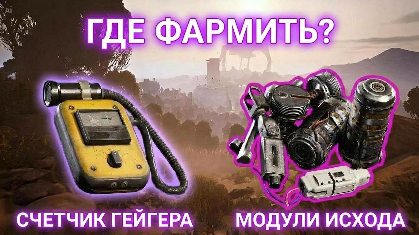 Фарм СЧЕТЧИК ГЕЙГЕРА и МОДУЛИ ИСХОДА | ARC Raiders смотреть онлайн
