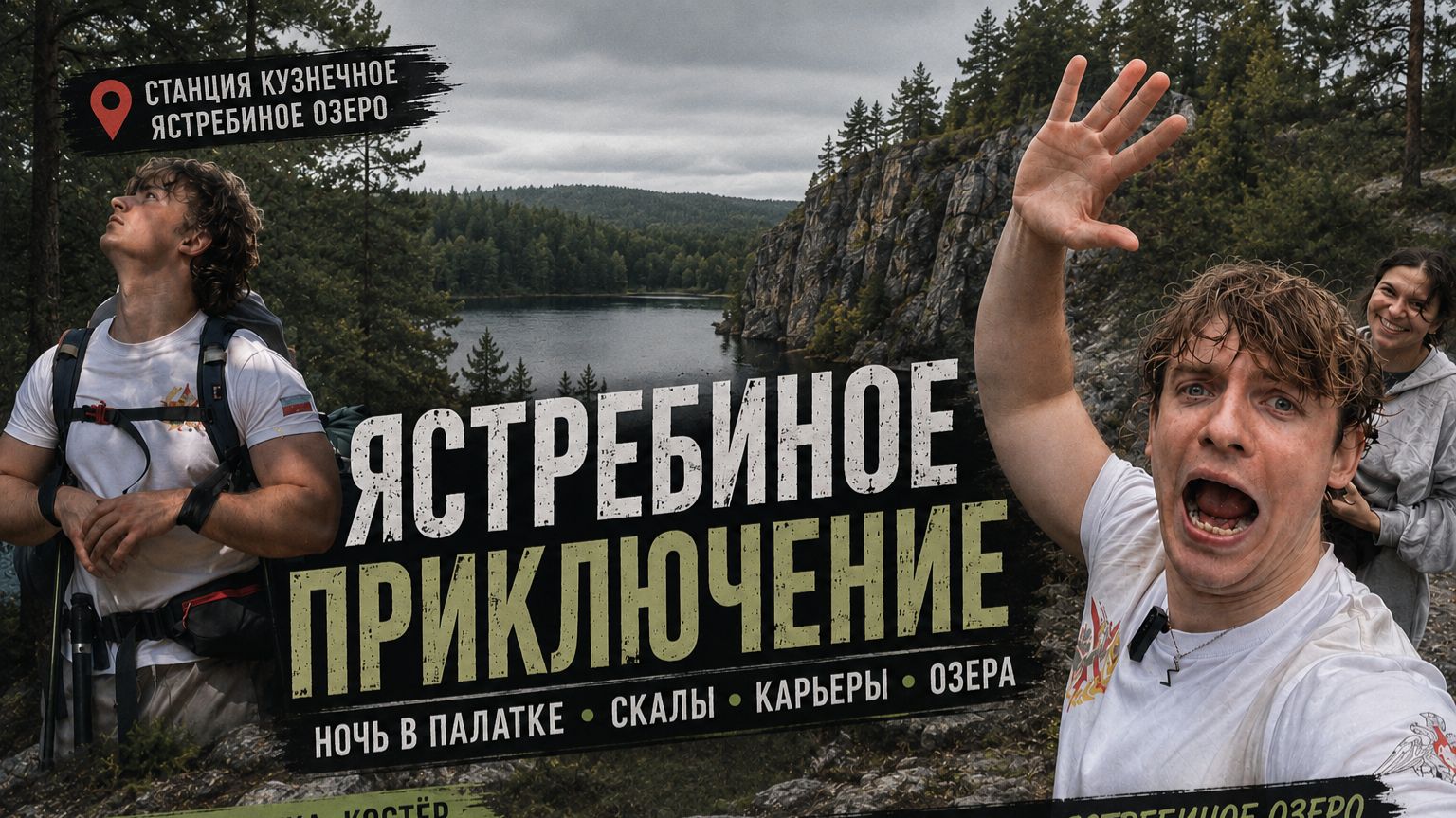 Ястребиное озеро | Поход с палаткой, скалы и незабываемые виды смотреть онлайн