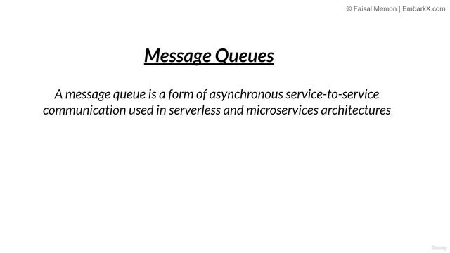 1. What are Message Queues смотреть онлайн