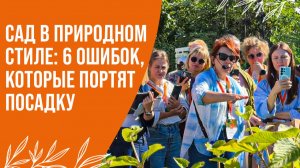 Сад в природном стиле: 6 ошибок, которые портят посадку