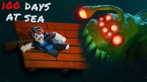 ROBLOX НАЧАЛО ВЫЖИВАНИЯ НА ПЛОТУ  В ОТКРЫТОМ МОРЕ 😱😱😱🏝🏝🏝🏝🚤🚤🚤