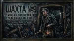 тяжелый рок. песня (Шахта №9) в стиле группы кукрыниксы.
