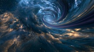 Луны на утреннем небе - Атмосферная космическая музыка и визуальные эффекты Изумрудной планеты - 4K