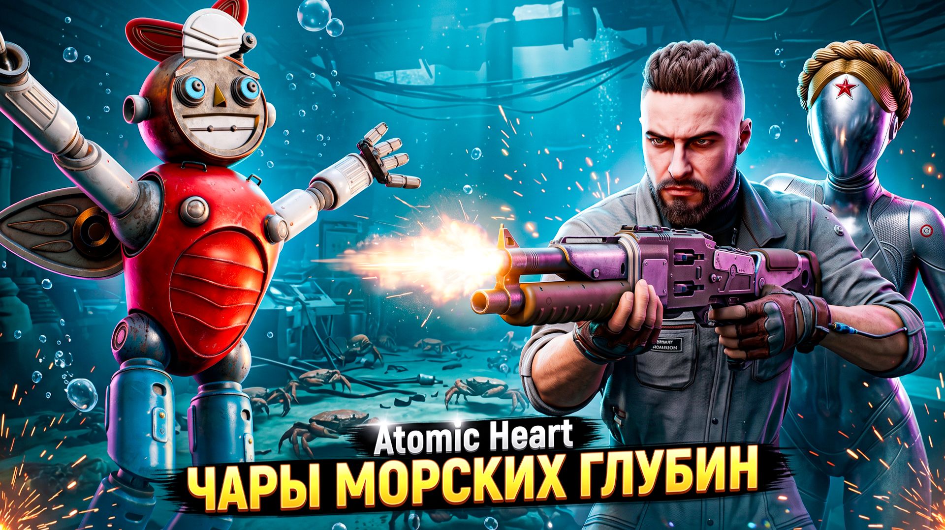 Atomic Heart: ЧАРЫ МОРСКИХ ГЛУБИН ➤ ЭТО БЫЛО СЛОЖНО! #1 смотреть онлайн