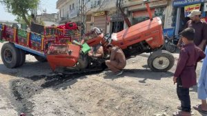 Пакистанский ремонт развалившегося трактора. Будет лучше нового