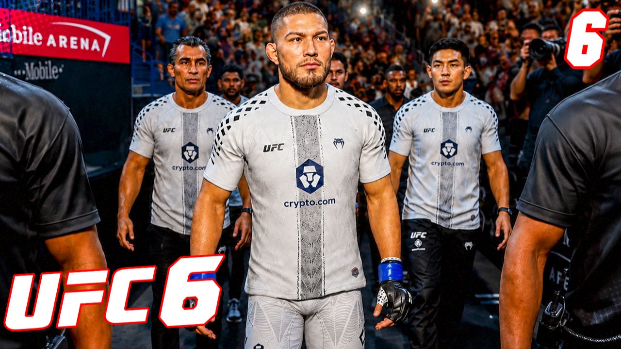 UFC 6 ИСТОРИЯ КАРТЕРА ПРОХОЖДЕНИЕ #6 - БОЙ КАРТЕРА С ТОП 3 В UFC! смотреть онлайн
