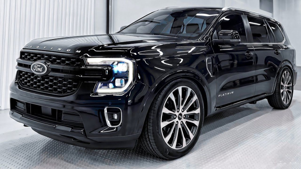Ford Everest Platinum 2026 года с двигателем V6 3,0 л_ подробности о двигателе, интерьер и экстерьер смотреть онлайн