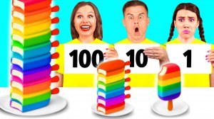 100 Слоев Еды Челлендж # Эпичная Битва с Едой от Fun Teen
