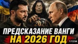 Ванга предупреждала о 2026 году готов ли мир к этому