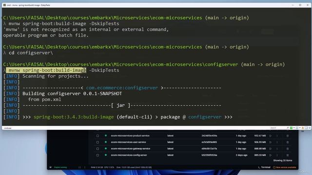 14. Going Hands On Containerizing Using spring-boot-maven-plugin buildpacks смотреть онлайн