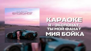 ЭКСПОНАТ-МИЯ БОЙКА КАРАОКЕ Я ЭКСПОНАТ ТЫ МОЙ ФАНАТ💋🤭