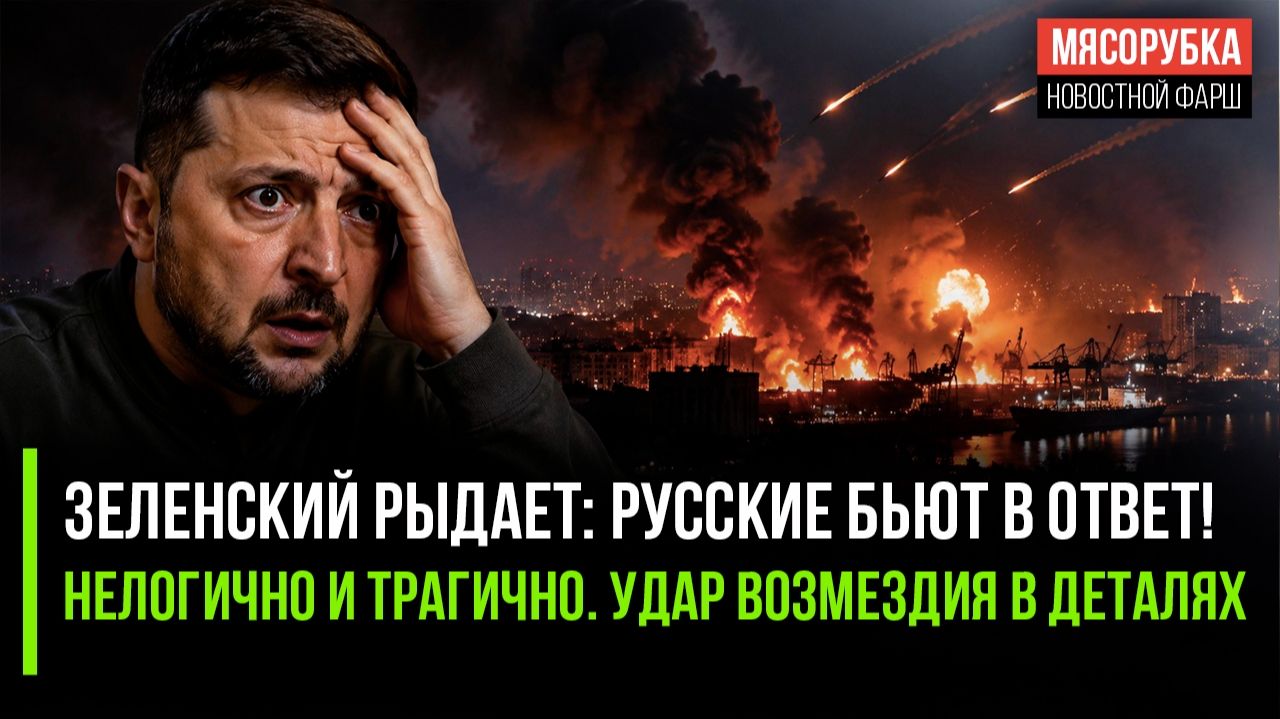 Массированный удар разнёс военные заводы в Киеве! МИД РФ жёстко раскритиковал Японию! смотреть онлайн