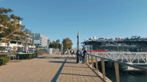 Прогулка по центру Сан-Диего набережной и городским улицам 😍