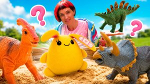 Археологи с Машей и Лаки: находки динозавров и визит к врачу 🩹🦖 | Для детей