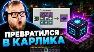 T2x2 ИГРАЕТ в МАЙНКРАФТ // КРАФТ РАНДОМНОГО ПРЕДМЕТА // СТАЛ КАРЛИКОМ #2