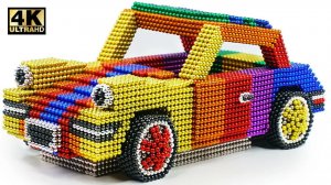 Самое креативное — как сделать огромный Porsche из магнитных шариков (удовлетворительно) | Мировая с