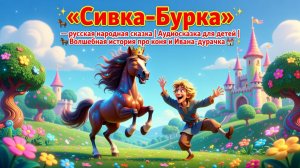 «Сивка-Бурка» — русская народная сказка | Аудиосказка для детей | Волшебная история про коня