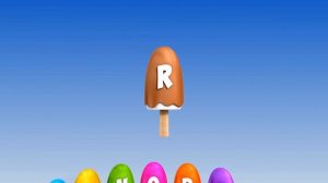 Учите азбуку с песней Alphabet Ice Cream Popsicles _ Азбучные песни для детей