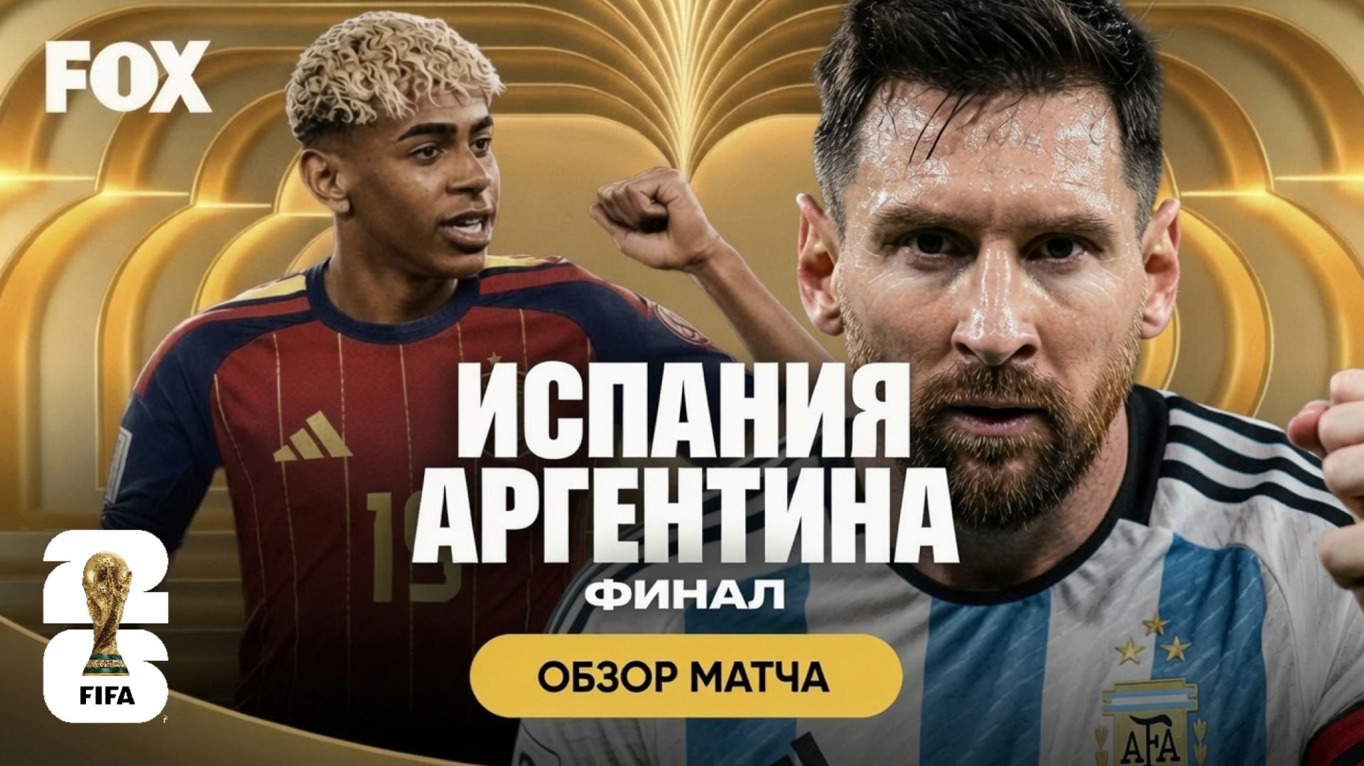 Испания – Аргентина | Обзор матча ЧМ 2026 [Расширенная версия] смотреть онлайн